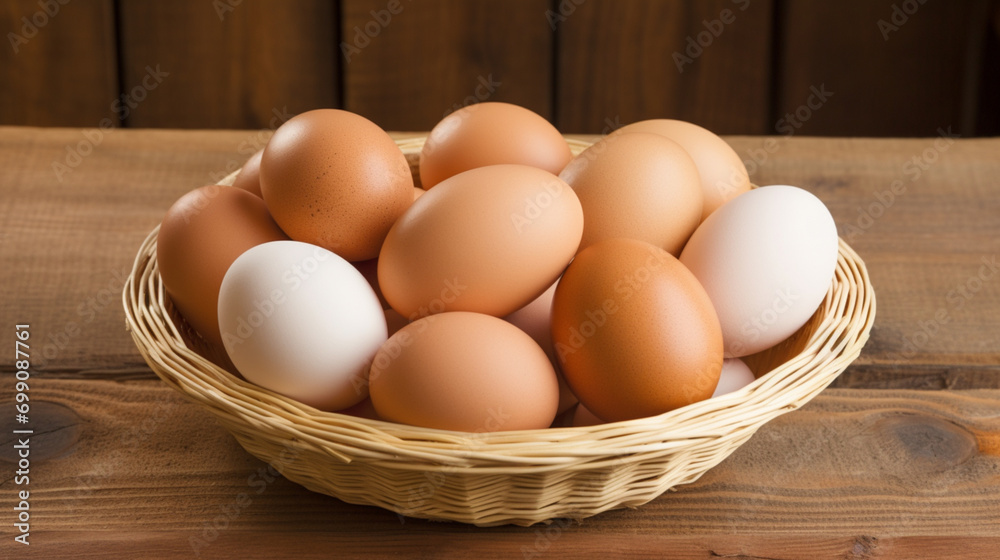 egg farm basket natural protein healthy product ai visual concept egg farm basket natural protein healthy product ai visual concept