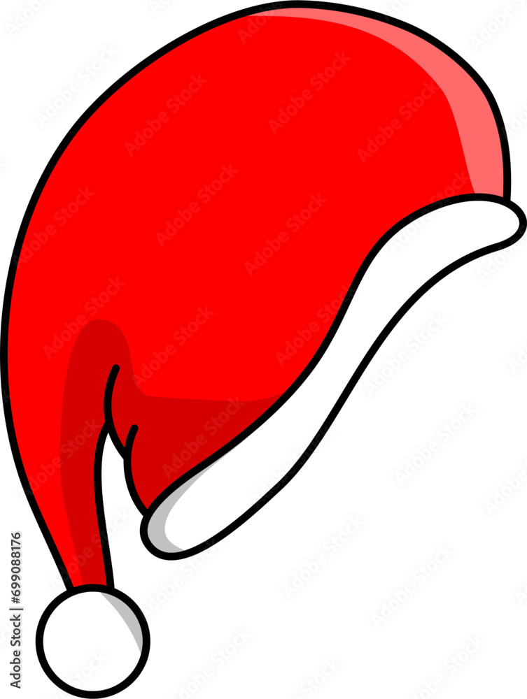 Funny and cute small Santa's hat for Christmas Funny and cute small Santa's hat for Christmas