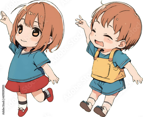 幼稚園児達