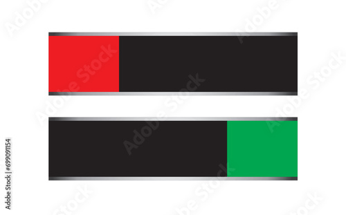 Plantilla en blanco de color negro, rojo y verde. Vector Free Download Plantilla en blanco de color negro, rojo y verde. Vector - GFXLoad