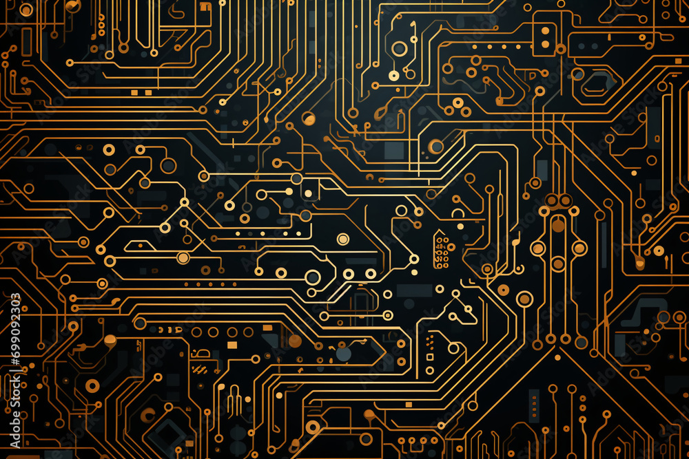Circuit board, technology background Circuit board, technology background