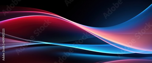 futuristic, background, technology, abstract, network, line, light, connection, communication, future. hi-end image background abstract wave colourful light for technology banner generate via AI.