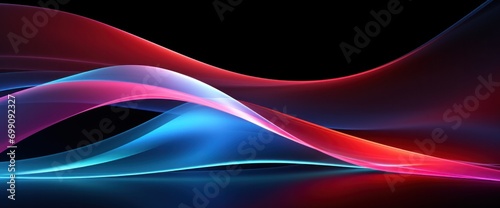 futuristic, background, technology, abstract, network, line, light, connection, communication, future. hi-end image background abstract wave colourful light for technology banner generate via AI.