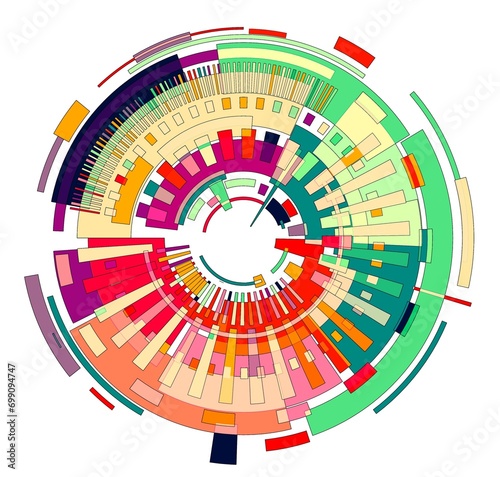 abstract background with circles