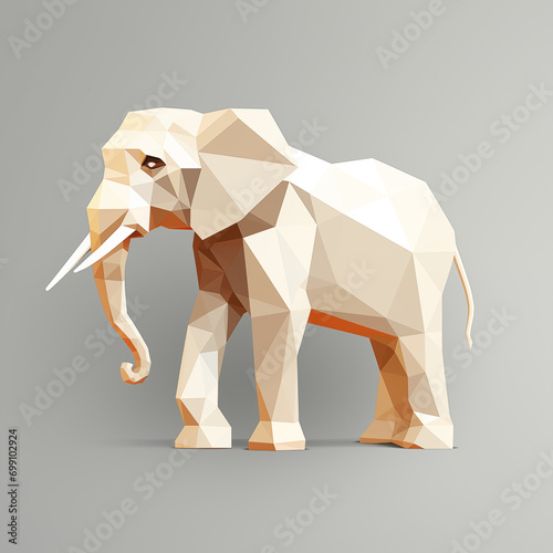 Elefante - Polígono simples
