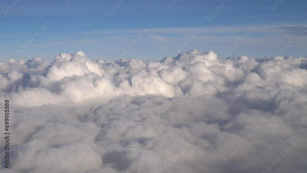 Flight above the clouds in 4k slow motion 60fps Flight above the clouds in 4k slow motion 60fps