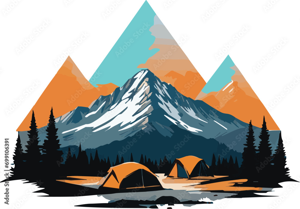 camping and nature adventure badge