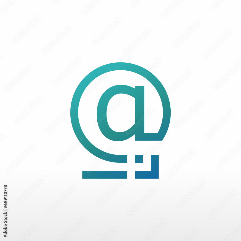 Commercial at(@) initials font logo design for vector, icon, company, business, branding, and others
Commercial at(@) initials font logo design for vector, icon, company, business, branding, and others