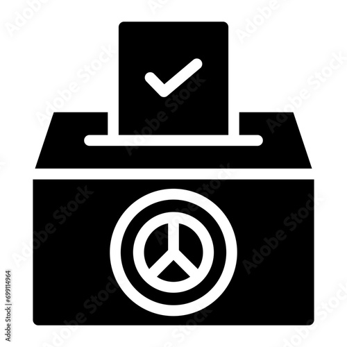 vote glyph icon