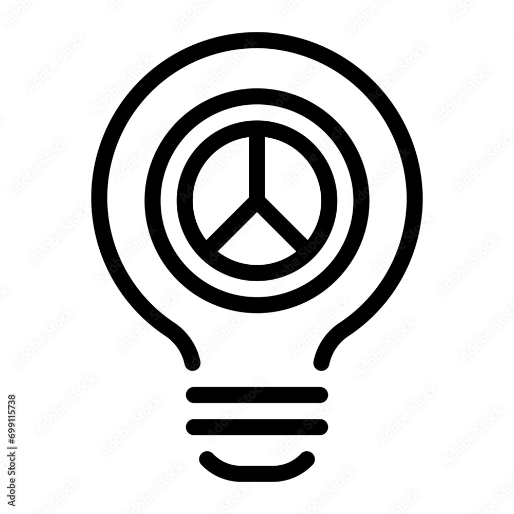 light bulb line icon light bulb line icon
