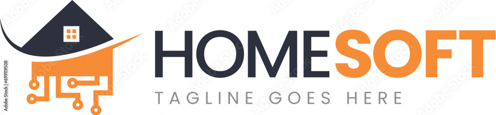 Soft House Logo, Tech logo, Technology logo design, software abstract designs Soft House Logo, Tech logo, Technology logo design, software abstract designs