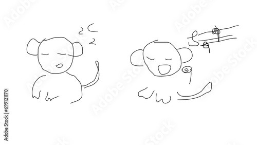pencil scribble