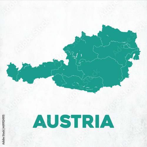 Detailed Austria Map