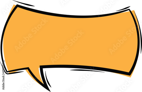 Comic-style chat box