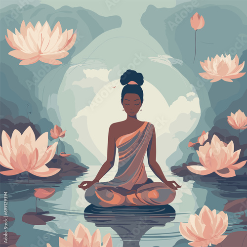 yoga lotus pose