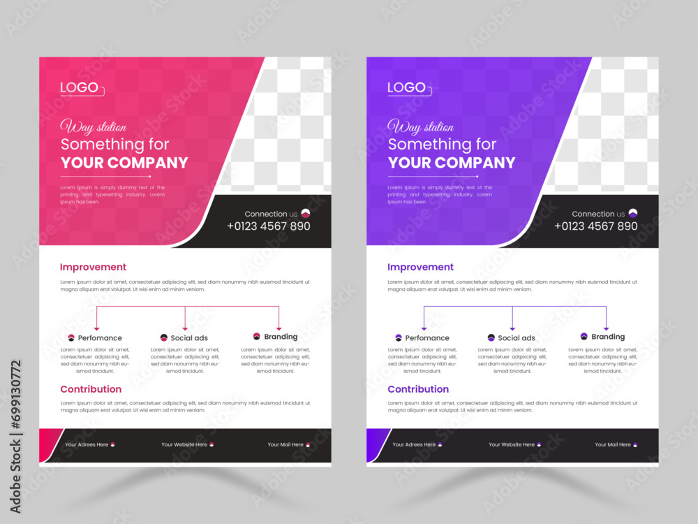 Corporate flyer design vector template, Creative and modern flyer you can used commercial business. Corporate flyer design vector template, Creative and modern flyer you can used commercial business.