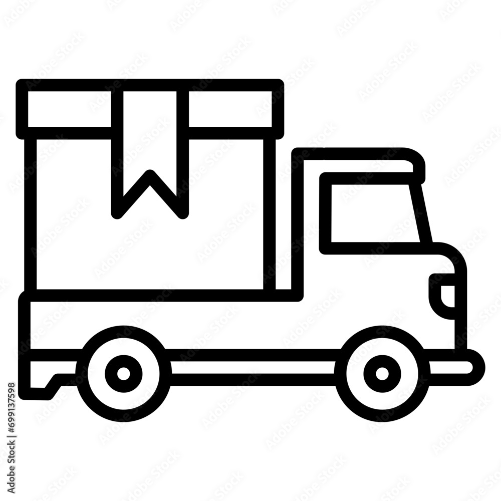 Shipping Truck Icon Element For Design Shipping Truck Icon Element For Design