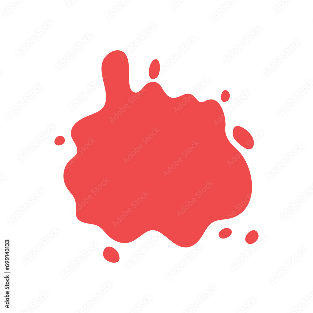 Fototapeta premium Splash Ink Shape 