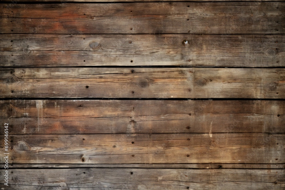 Old wooden background or texture,  Brown wood planks,  Wooden background
