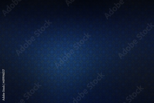 Blue abstract background with a pattern of geometric shapes