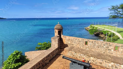 Quadro su tela Fortaleza San Felipe Puerto Plata República Dominicana