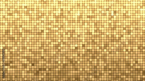 Golden sparkling led curtain backdrop