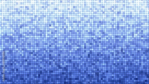 Blue sparkling led curtain
