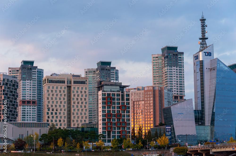 Naklejka premium city