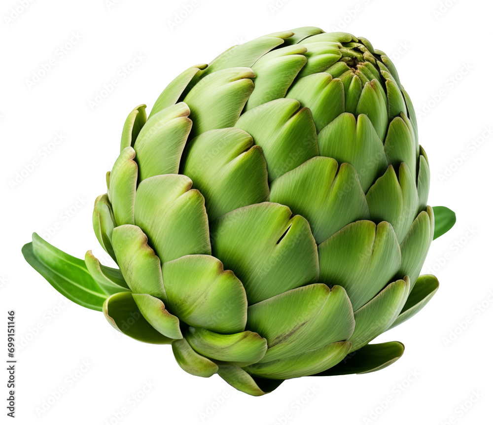 Fototapeta premium Artichoke isolated on white background 