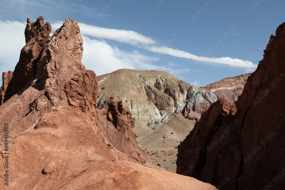 Fototapeta premium Rainbow Valley, Atacama Desert, Chile
