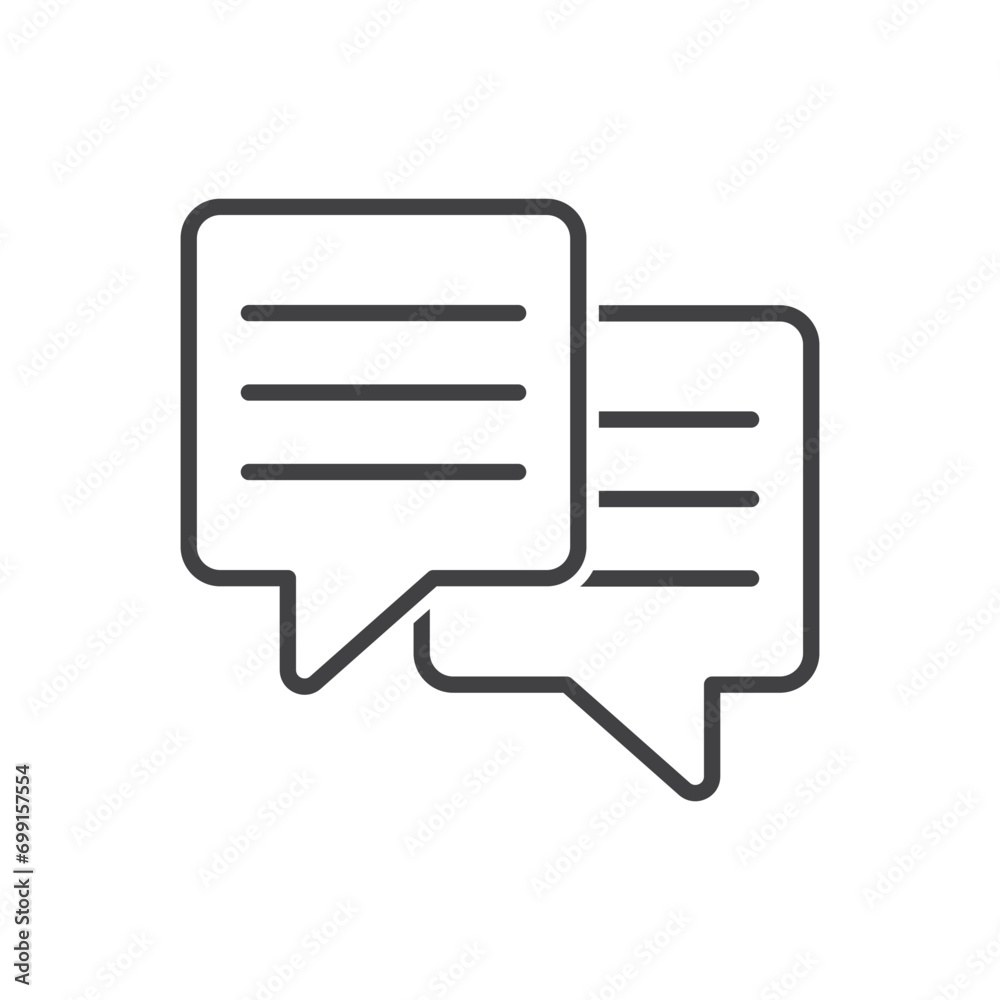 Conversation Chat Icon - obrazy, fototapety, plakaty 