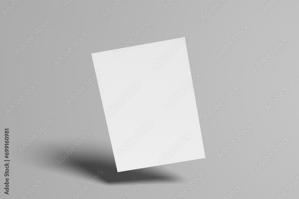 Blank white sheet of paper Blank white sheet of paper