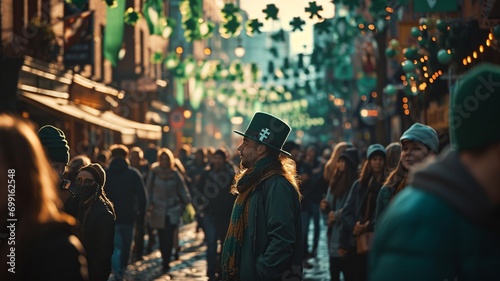 St. Patrick's Day Celebration in the City

 photo