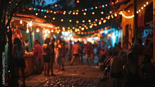 Bahian Nights: Vibrant Street Party at Bahian Carnival photo