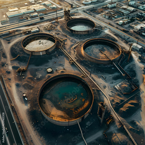 oil drilling saudi arabia desert 