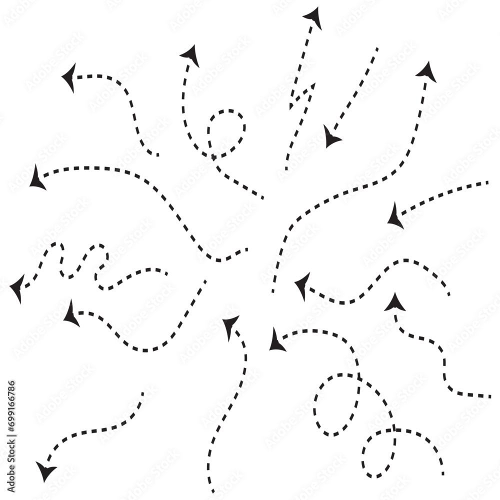 Collection hand drawn arrows. Set simple arrows isolated on white background. Arrow mark icons. Arrow paint . Hand drawn arrow collection.