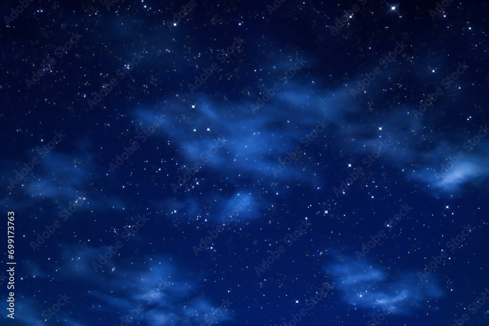 Stars in the night sky, starry night sky,  Space background