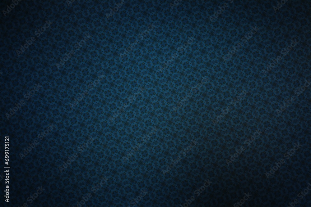 Seamless abstract blue background with a pattern of rhombuses
