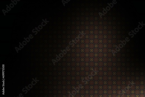 Abstract pattern on a black background with a place for your text