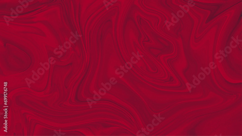 Luxurious red oil paint liquid fluid marbling flow effect. Luxurious Red Liquid marble texture. Acrylic paints pour fluid background illustration.