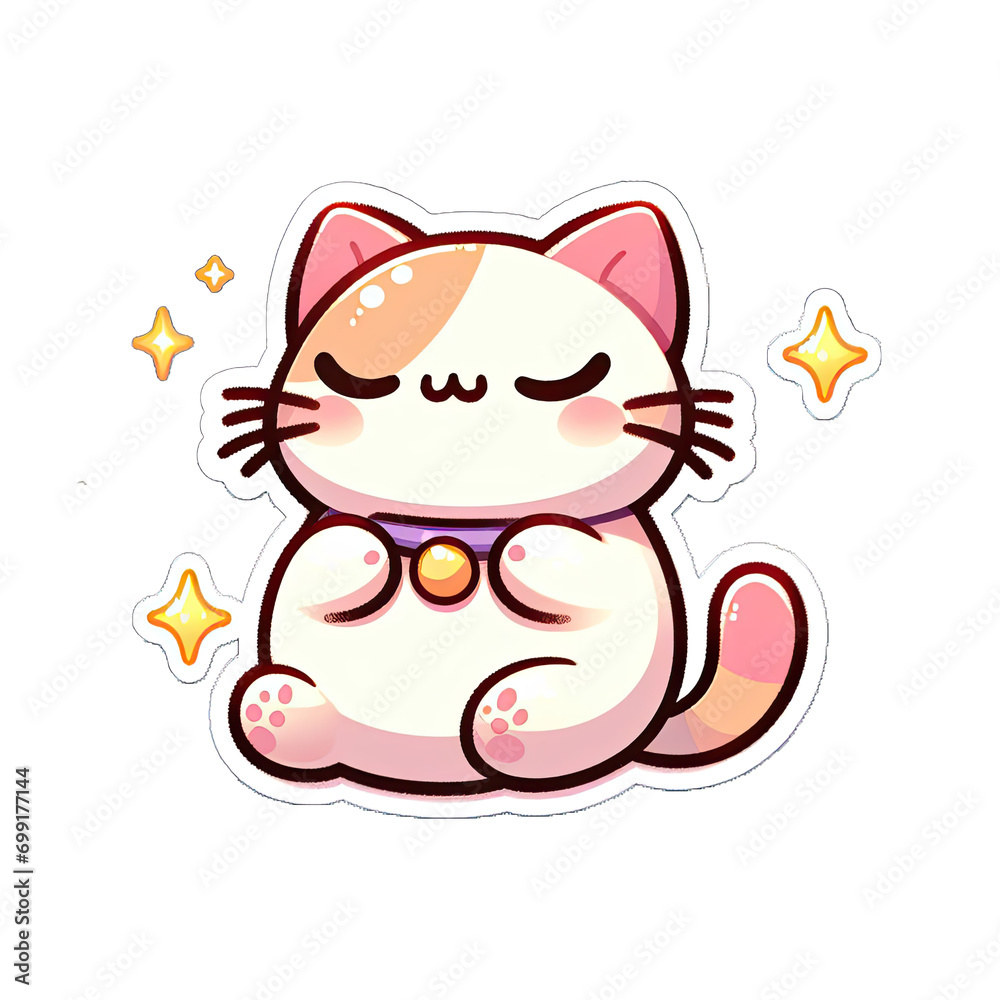 Generative AI Cute Little Cat Sticker, cute little cat sticker, Adorable little cat stickers, Little Cat Sticker, funny cat stickers, adorable little kitty cat stickers Generative AI Cute Little Cat Sticker, cute little cat sticker, Adorable little cat stickers, Little Cat Sticker, funny cat stickers, adorable little kitty cat stickers