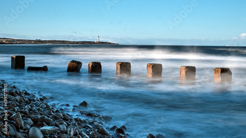 Lossiemouth West Beach Seascape photo