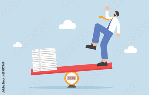 There was hardly any time left for work. Office worker do not know how to manage his works. Overload projects cause stress or other negative effects in business. Too much responsibility concept.

