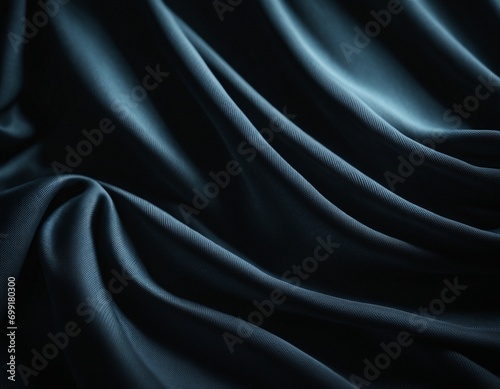 Professional designer background with expensive dark silk and fabric. Background for product presentations