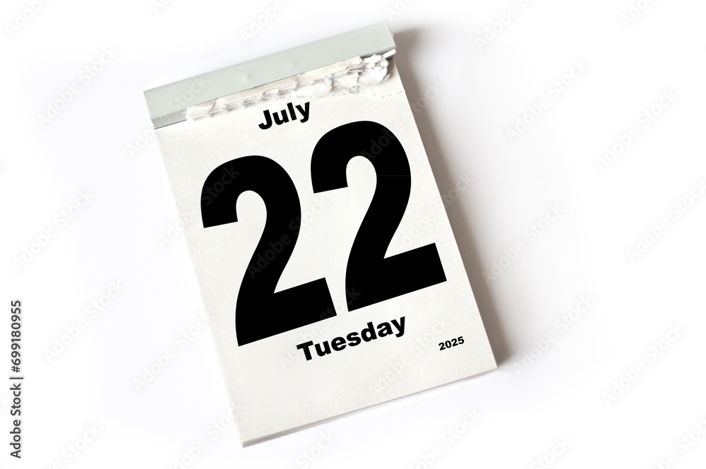  22. July 2025