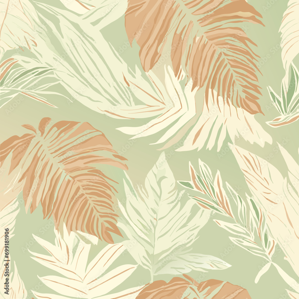 seamless pattern with leaves seamless pattern with leaves