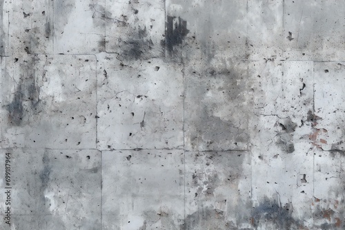 Grunge white concrete wall texture   Abstract background for design