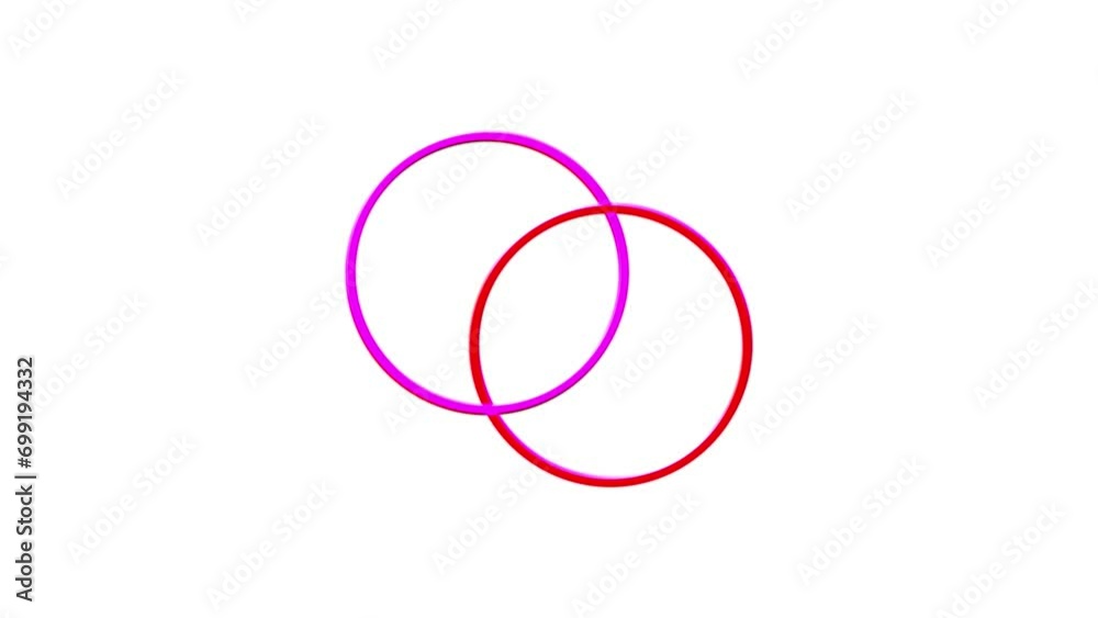 Abstract loading circles line stylish geometric background animation Abstract loading circles line stylish geometric background animation