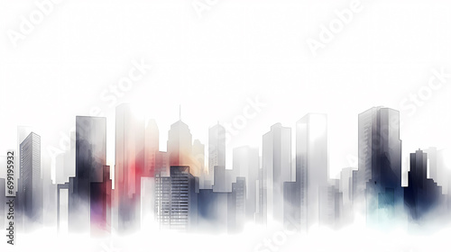 Blur architecture city background illustration architecture black  abstract appearance  design watercolor city blur architecture city background