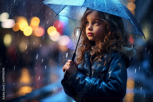 Dancing in the Rain: A Visual Symphony of Serenity